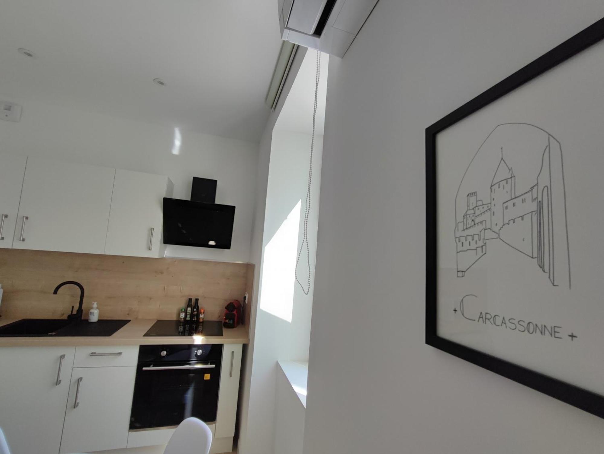 카르카손 Pause Entre Cite Et Bastide *Clim *Wifi *Smart Tv 아파트 외부 사진
